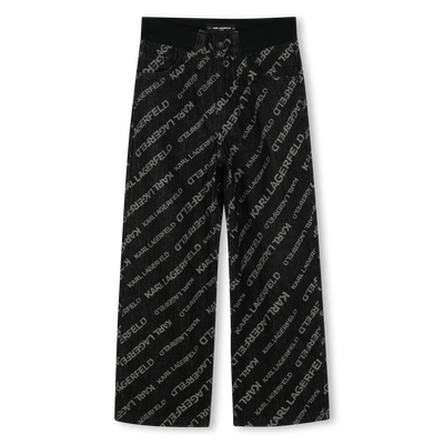 Pantalon en jean KARL LAGERFELD KIDS FILLE