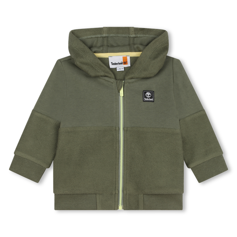 Cardigan zippé molletonné TIMBERLAND 
                    GARCON