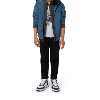 Pantalon en serg&eacute; ZADIG & VOLTAIRE GARCON