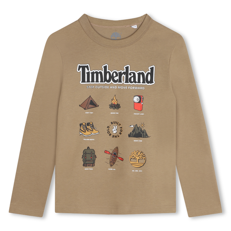 T-shirt avec imprimé devant TIMBERLAND 
                    GARCON