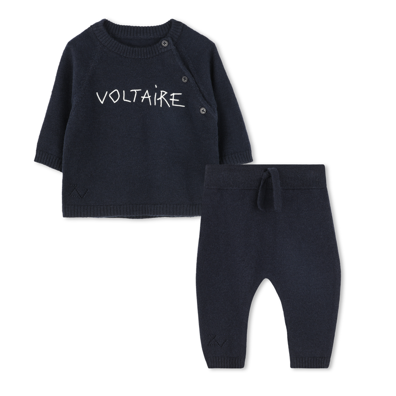 Pull et pantalon en tricot ZADIG & VOLTAIRE 
                    UNISEXE