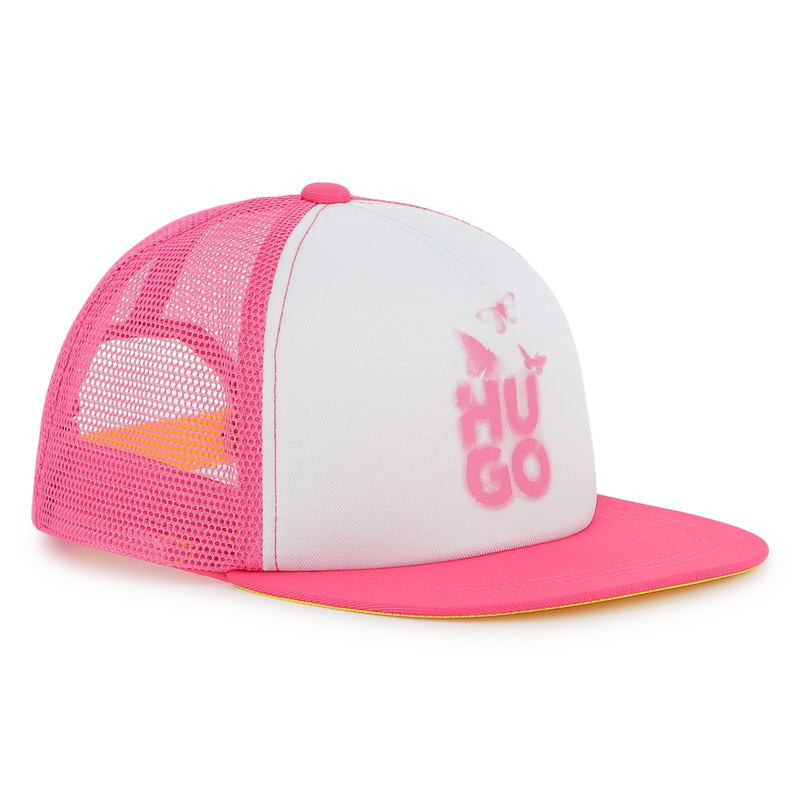 Casquette réglable bi-matière Hugo 
                    FILLE