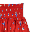 Jupe imprim&eacute;e &agrave; volants KENZO KIDS 
                    FILLE
