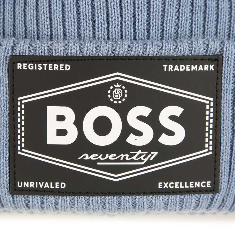 Bonnet en tricot doublé BOSS 
                    GARCON