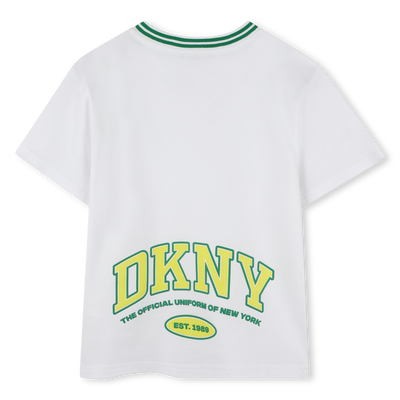 T-shirt coton manches courtes DKNY GARCON