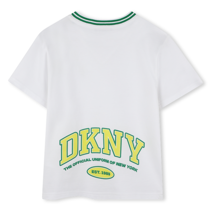 T-shirt coton manches courtes DKNY 
                    GARCON