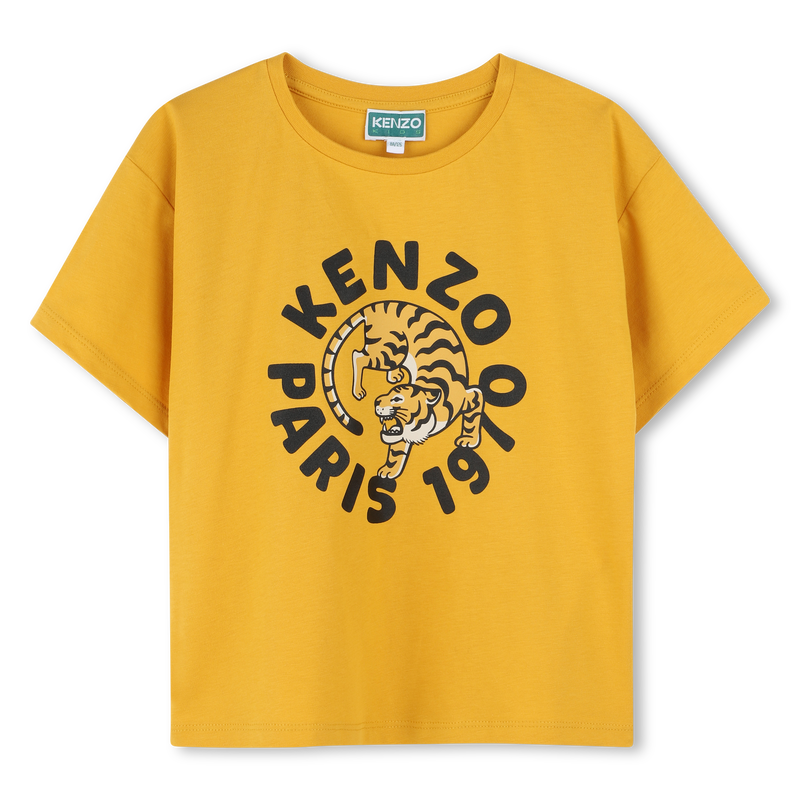 T-shirt manches courtes coton KENZO KIDS 
                        FILLE