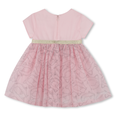 Robe de c&eacute;r&eacute;monie avec imprim&eacute; KARL LAGERFELD KIDS FILLE