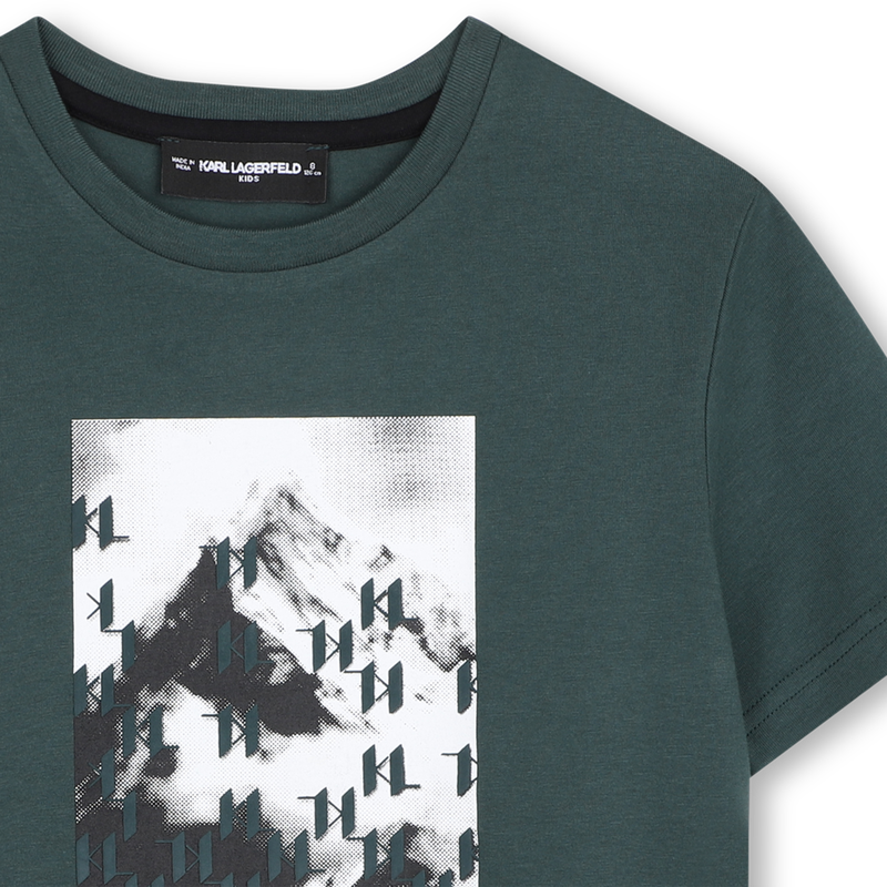 Tee-shirt manches courtes KARL LAGERFELD KIDS 
                        GARCON