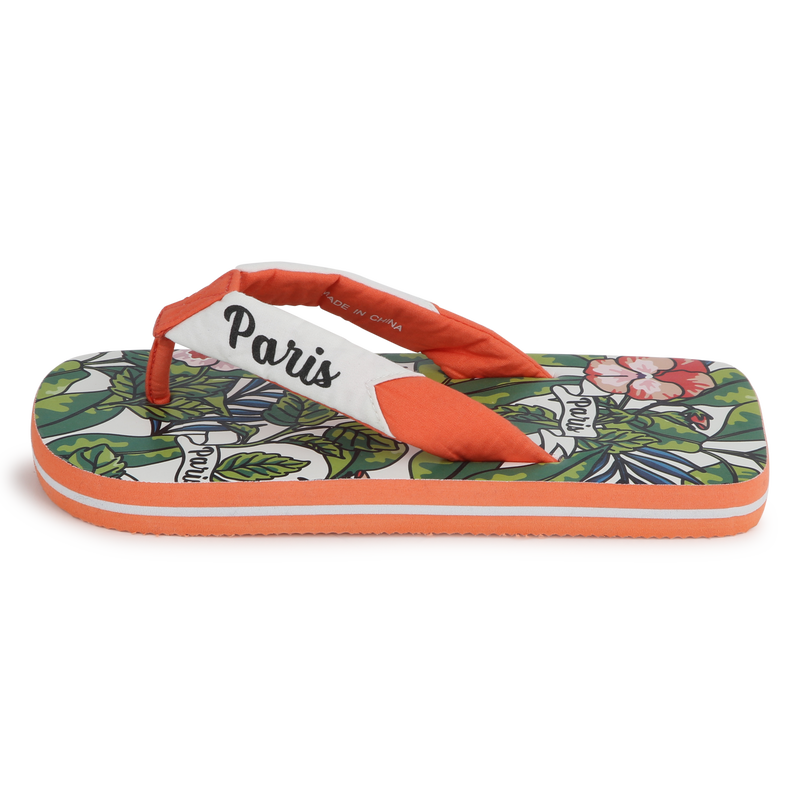 Tongs avec semelle imprimée KENZO KIDS 
                    UNISEXE