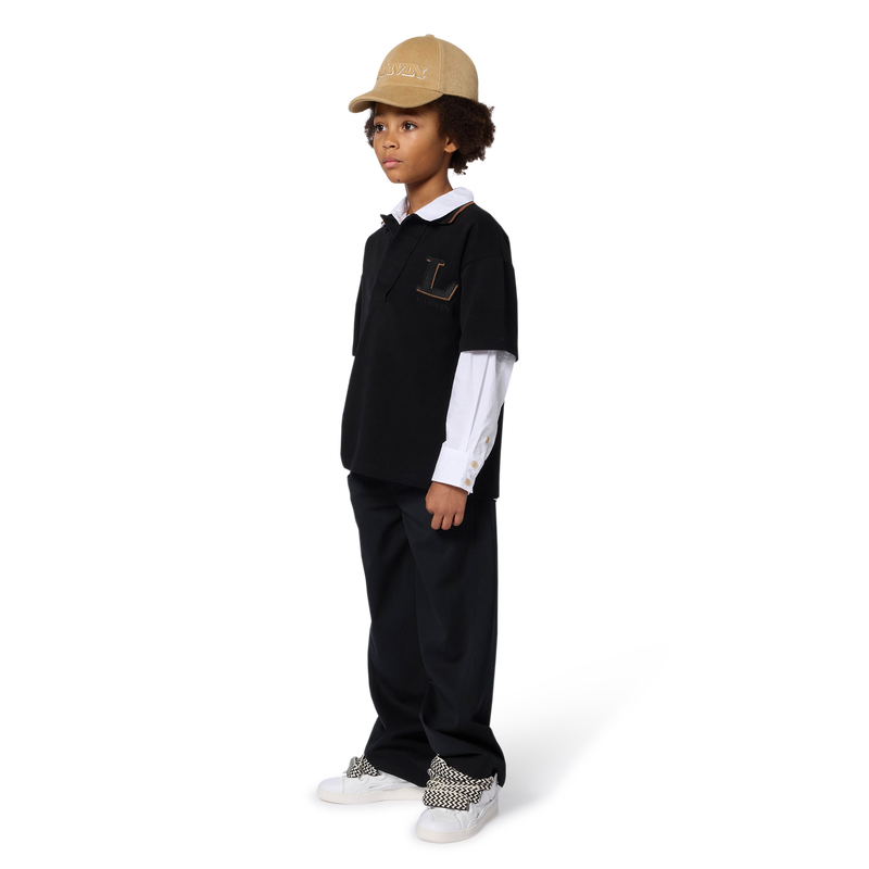 Polo &agrave; manches courtes LANVIN 
                        GARCON