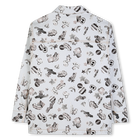 Veste ray&eacute;e et imprim&eacute;e MARC JACOBS 
                    GARCON