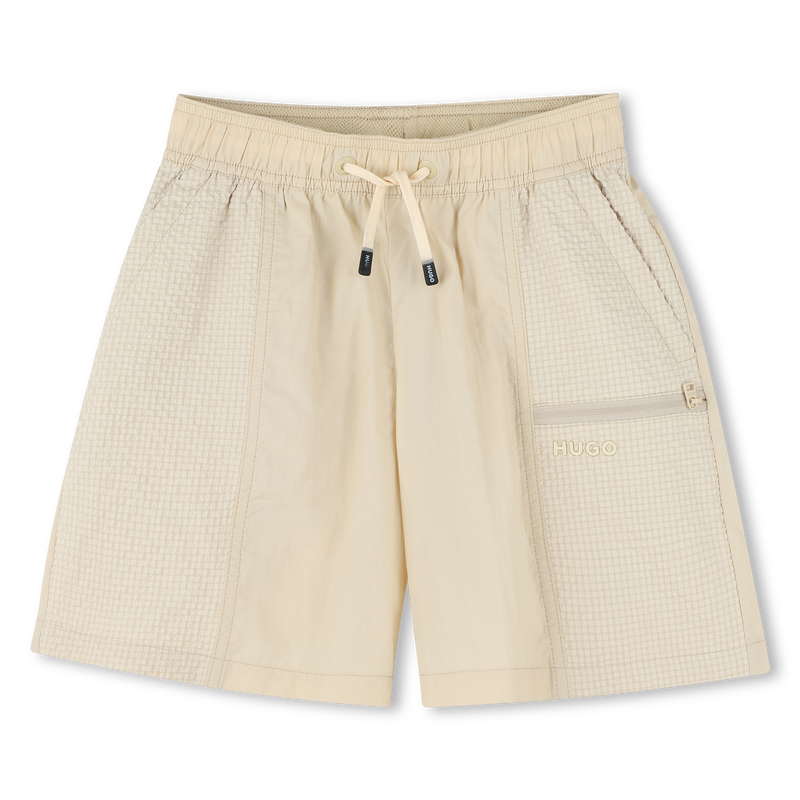 Bermuda à taille élastiquée Hugo 
                    GARCON