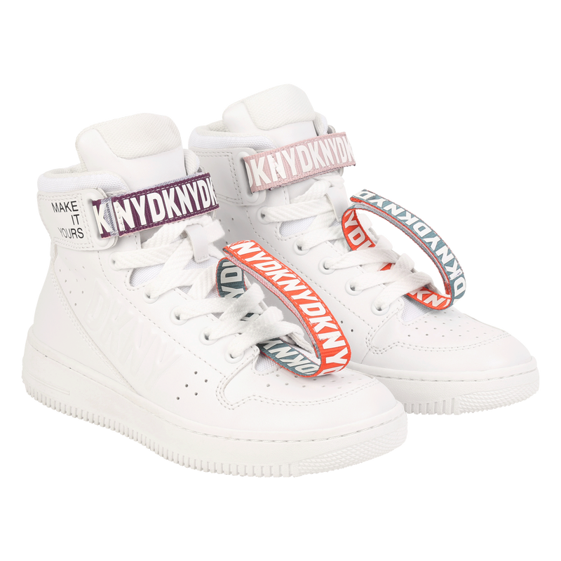 Baskets montantes à lacets DKNY 
                    UNISEXE