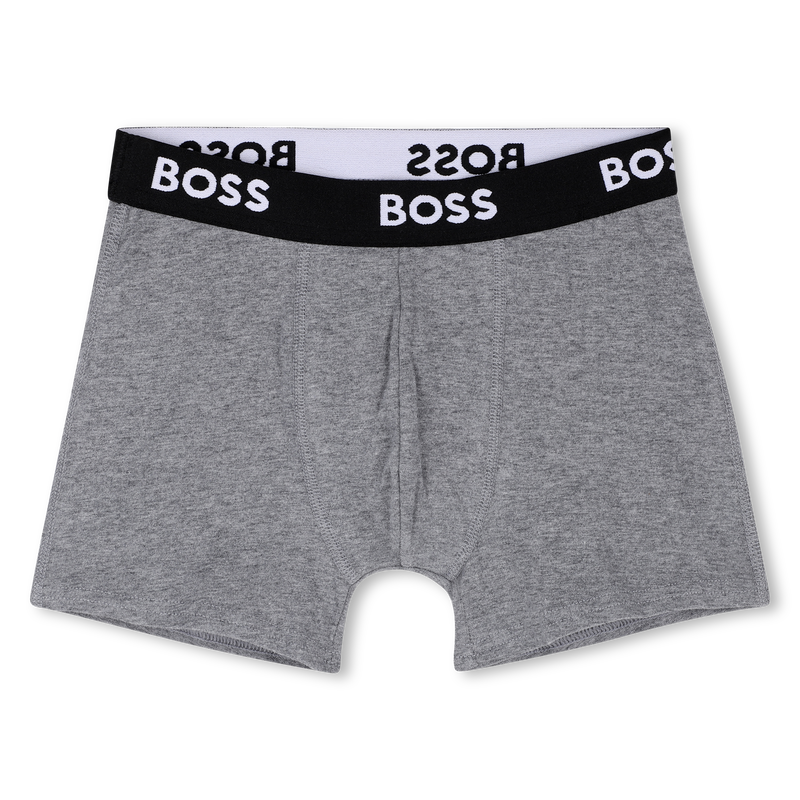 LOT DE 3 BOXERS BOSS 
                        GARCON