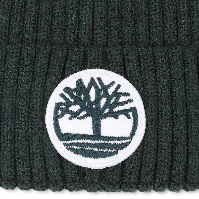 Bonnet badge tricoté siglé TIMBERLAND 
                    GARCON