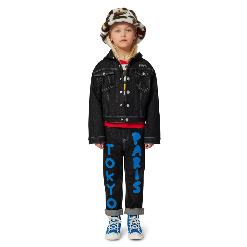 Jean extensible en coton KENZO KIDS 
                    UNISEXE
