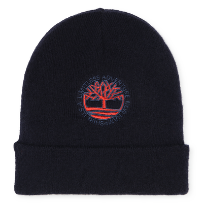 Bonnet brod&eacute; en tricot TIMBERLAND GARCON