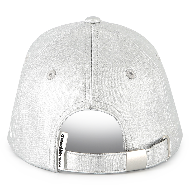Casquette réglable avec badge KARL LAGERFELD KIDS 
                    FILLE