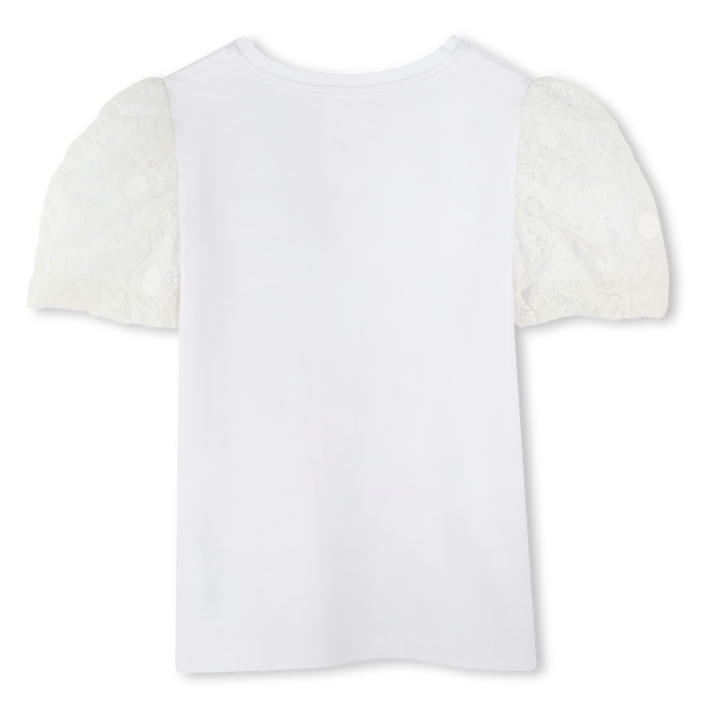T-shirt manches contrastantes GIVENCHY 
                    FILLE
