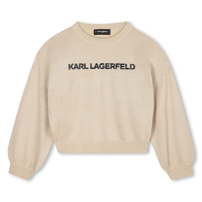 Pull en tricot KARL LAGERFELD KIDS 
                    FILLE