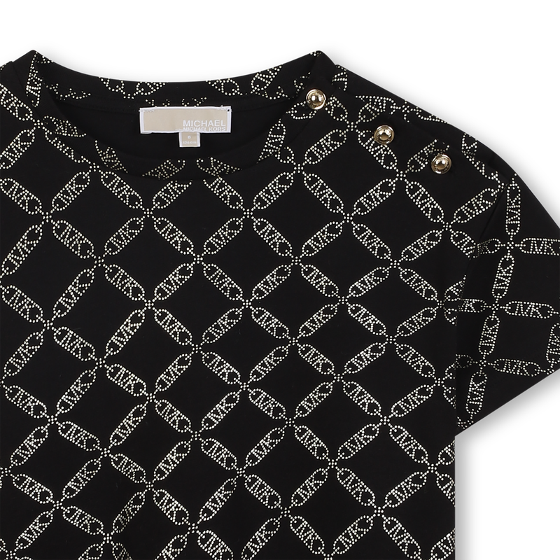 T-shirt manches courtes en jersey MICHAEL KORS 
                    FILLE