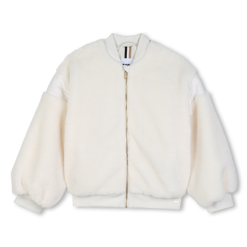 Blouson en sherpa BOSS 
                        FILLE