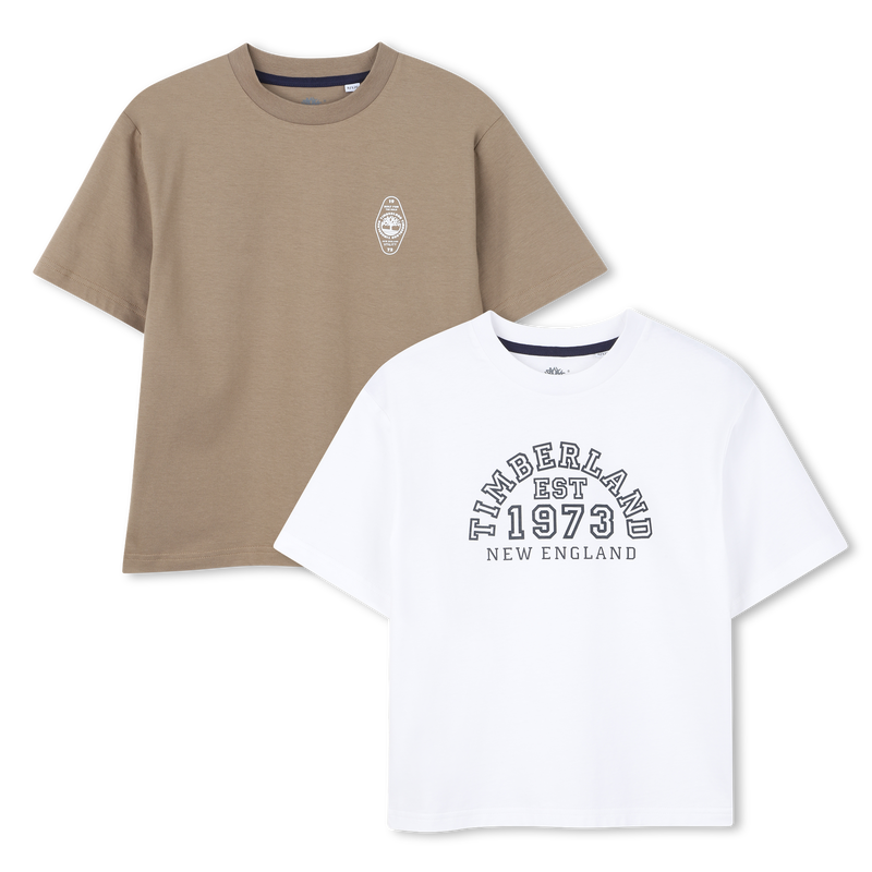 Lot de 2 Tee -shirts TIMBERLAND 
                    GARCON
