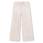 Pantalon coton avec coeurs BILLIEBLUSH 
                    FILLE