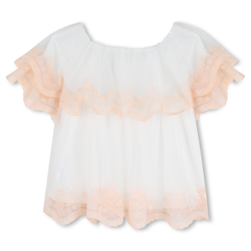 BLOUSE C&Eacute;R&Eacute;MONIE CHLOE 
                        FILLE