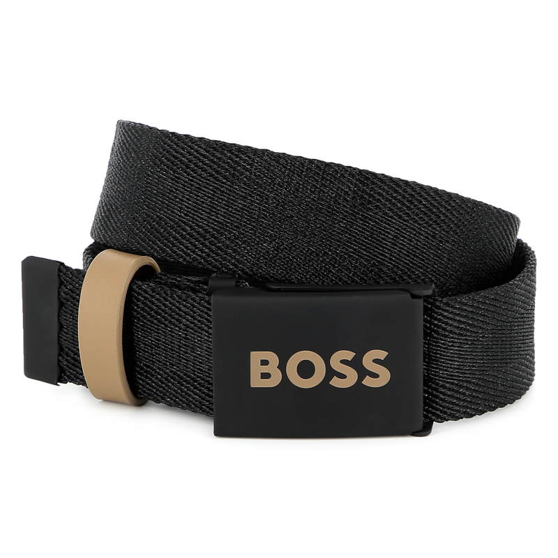 Ceinture avec passant en cuir BOSS 
                    GARCON