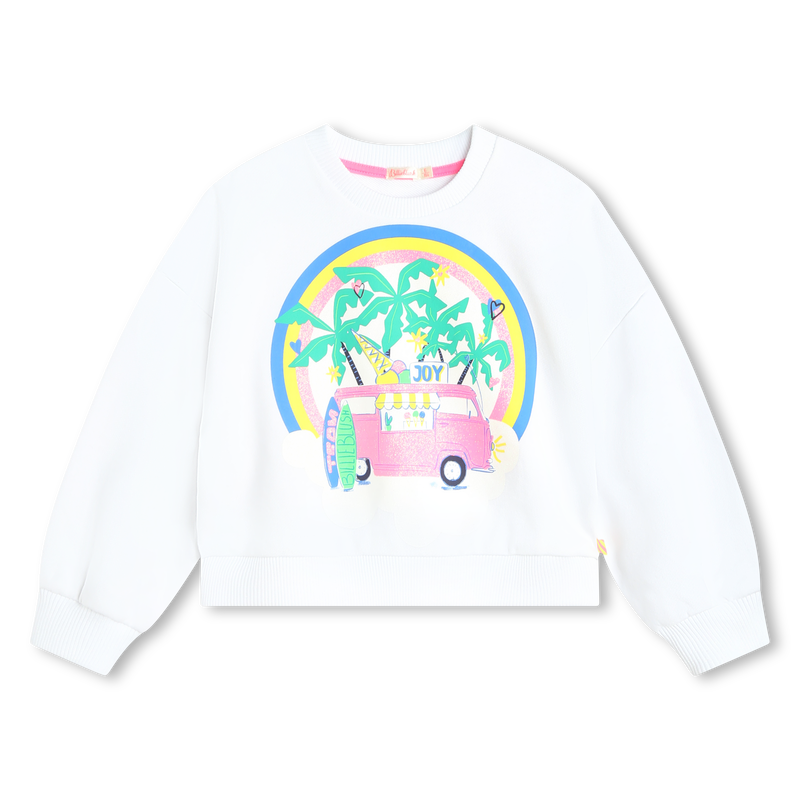 Sweat-shirt en molleton BILLIEBLUSH 
                    FILLE