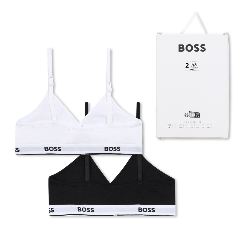 Lot de 2 brassières BOSS 
                    FILLE