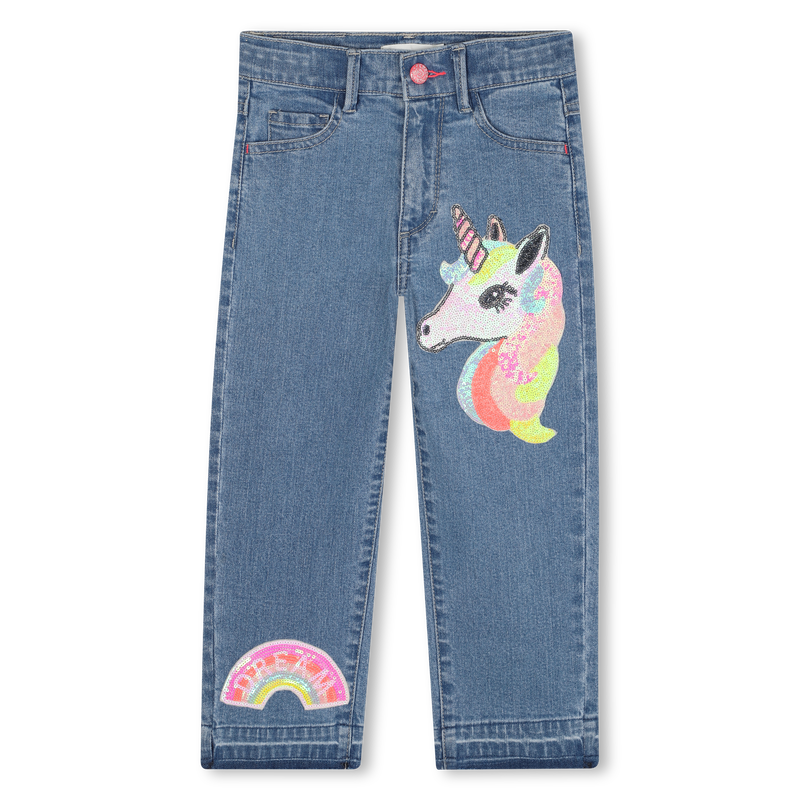 Pantalon en denim BILLIEBLUSH 
                    FILLE