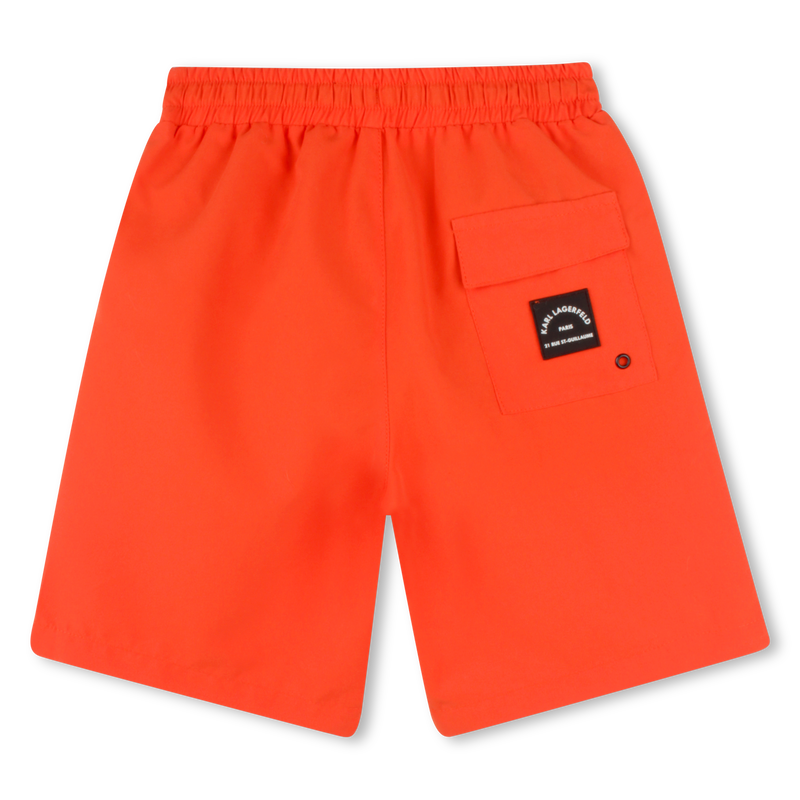 Short de bain à poches KARL LAGERFELD KIDS 
                    GARCON