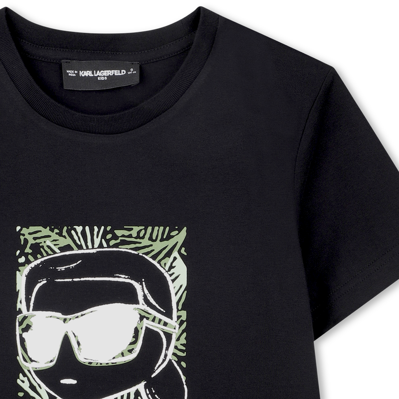 T-SHIRT MANCHES COURTES KARL LAGERFELD KIDS 
                        GARCON