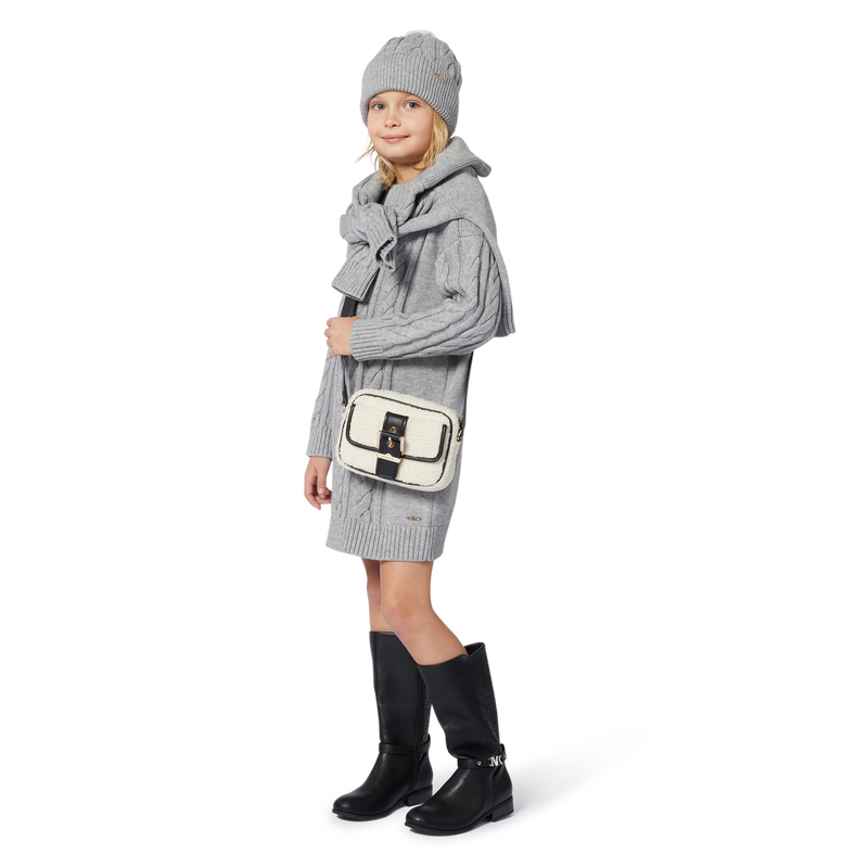 Bonnet torsadé en tricot MICHAEL KORS 
                    FILLE