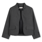 Veste ray&eacute;e col fantaisie ZADIG & VOLTAIRE 
                    FILLE