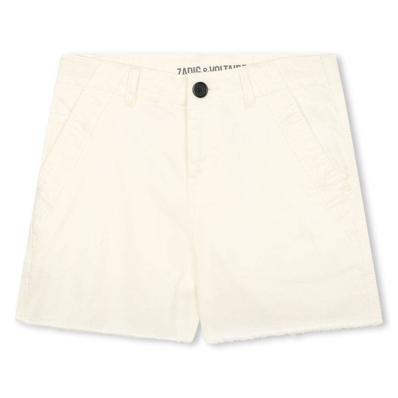 Short brodé et effet usé ZADIG & VOLTAIRE 
                    FILLE