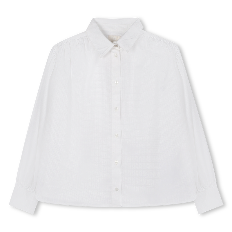Chemise en coton jacquard GIVENCHY 
                    FILLE