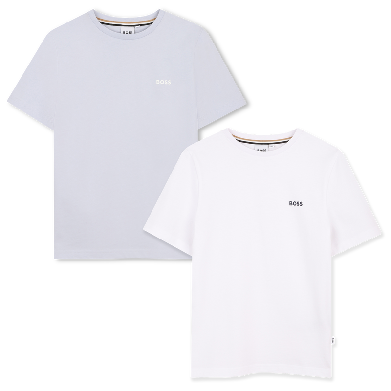 LOT DE 2 T-SHIRTS BOSS 
                        GARCON