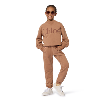 Sweat-shirt col rond CHLOE FILLE