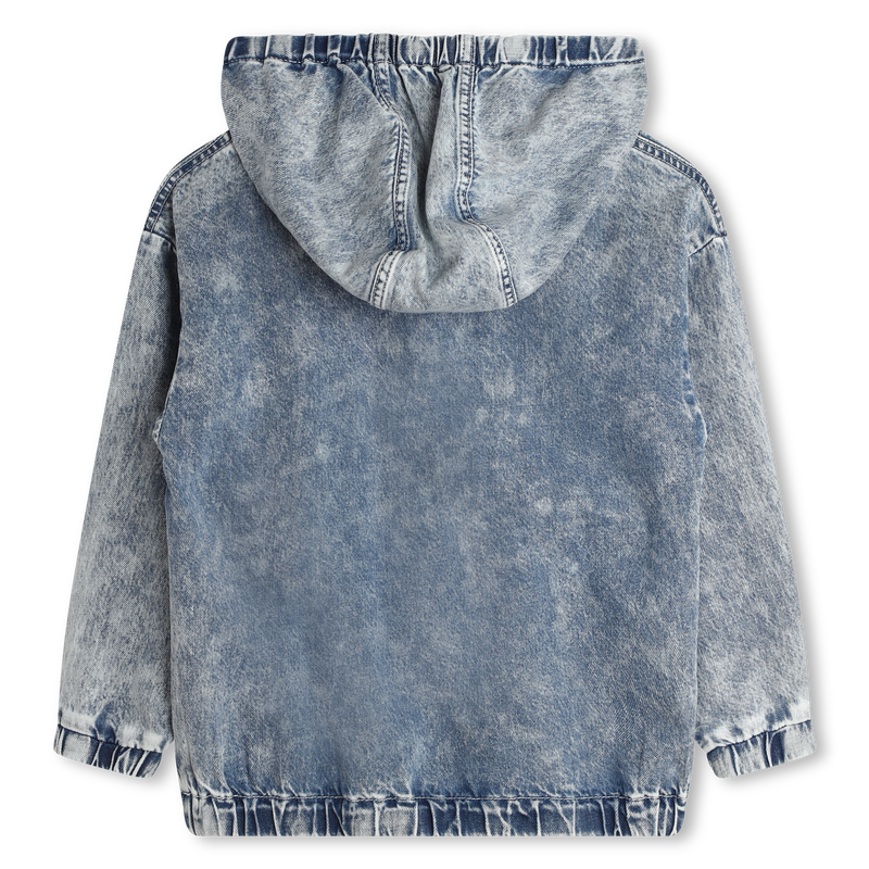 Blouson en jean à capuche DKNY 
                    UNISEXE