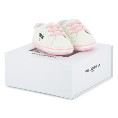 Baskets en simili KARL LAGERFELD KIDS FILLE
