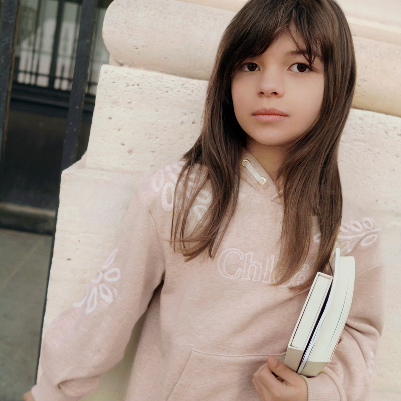 Robe à capuche en molleton CHLOE 
                    FILLE