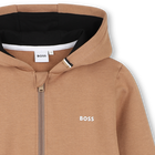 Cardigan &agrave; capuche BOSS 
                    GARCON
