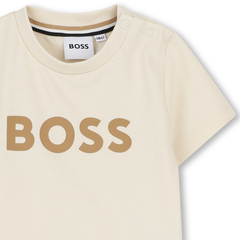 TEE-SHIRT MANCHES COURTES BOSS 
                        GARCON