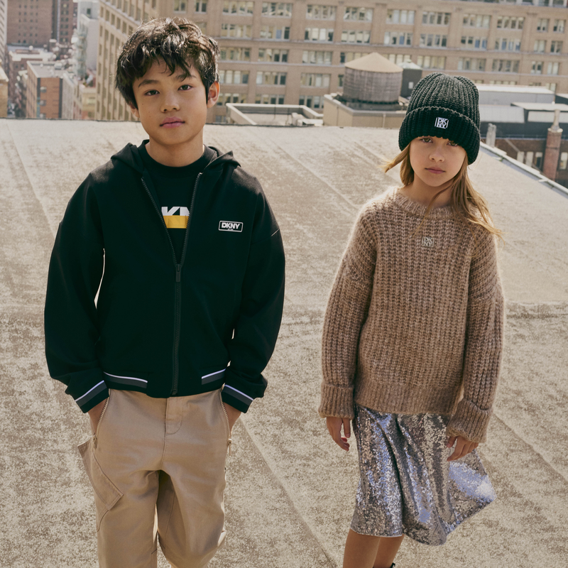 Cardigan &agrave; capuche DKNY 
                        UNISEXE