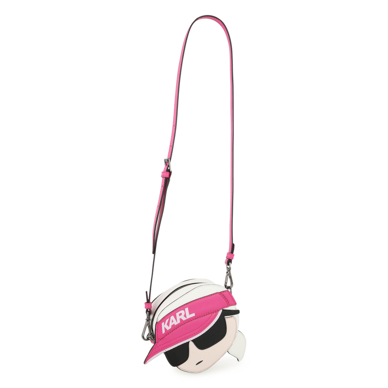 Sac à main zippé ajustable KARL LAGERFELD KIDS 
                    FILLE