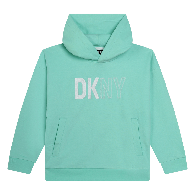 Sweat-shirt molletonné unisexe DKNY 
                    UNISEXE